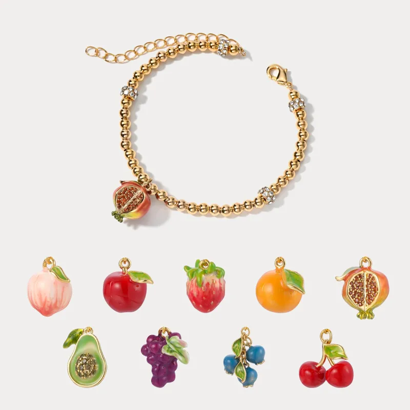 Fruit Beads Bracelet sold by Selenichast