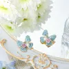 Butterfly Stud Earrings sold by Selenichast
