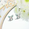 Butterfly Flower Earrings sold by Selenichast