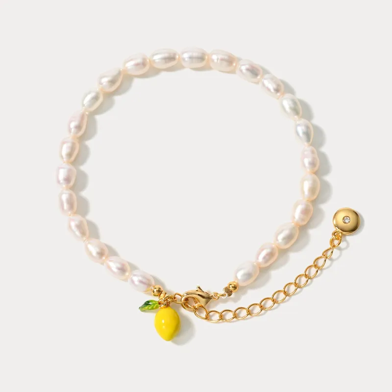 Lemon Pearls Bracelet sold by Selenichast