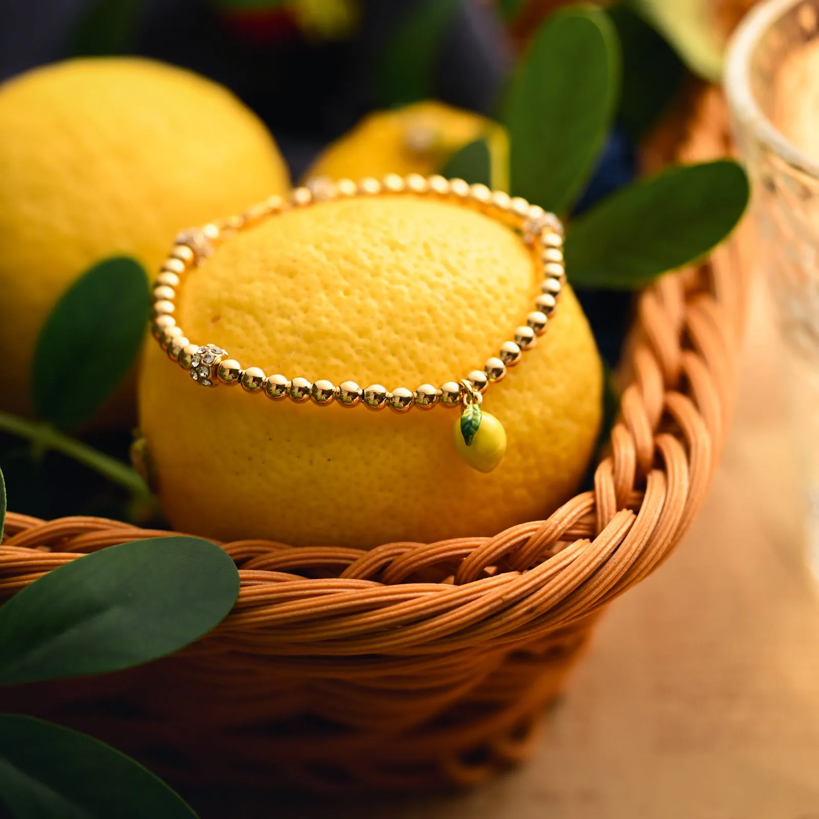 Lemon Beads Bracelet sold by Selenichast product image thumbnail 2