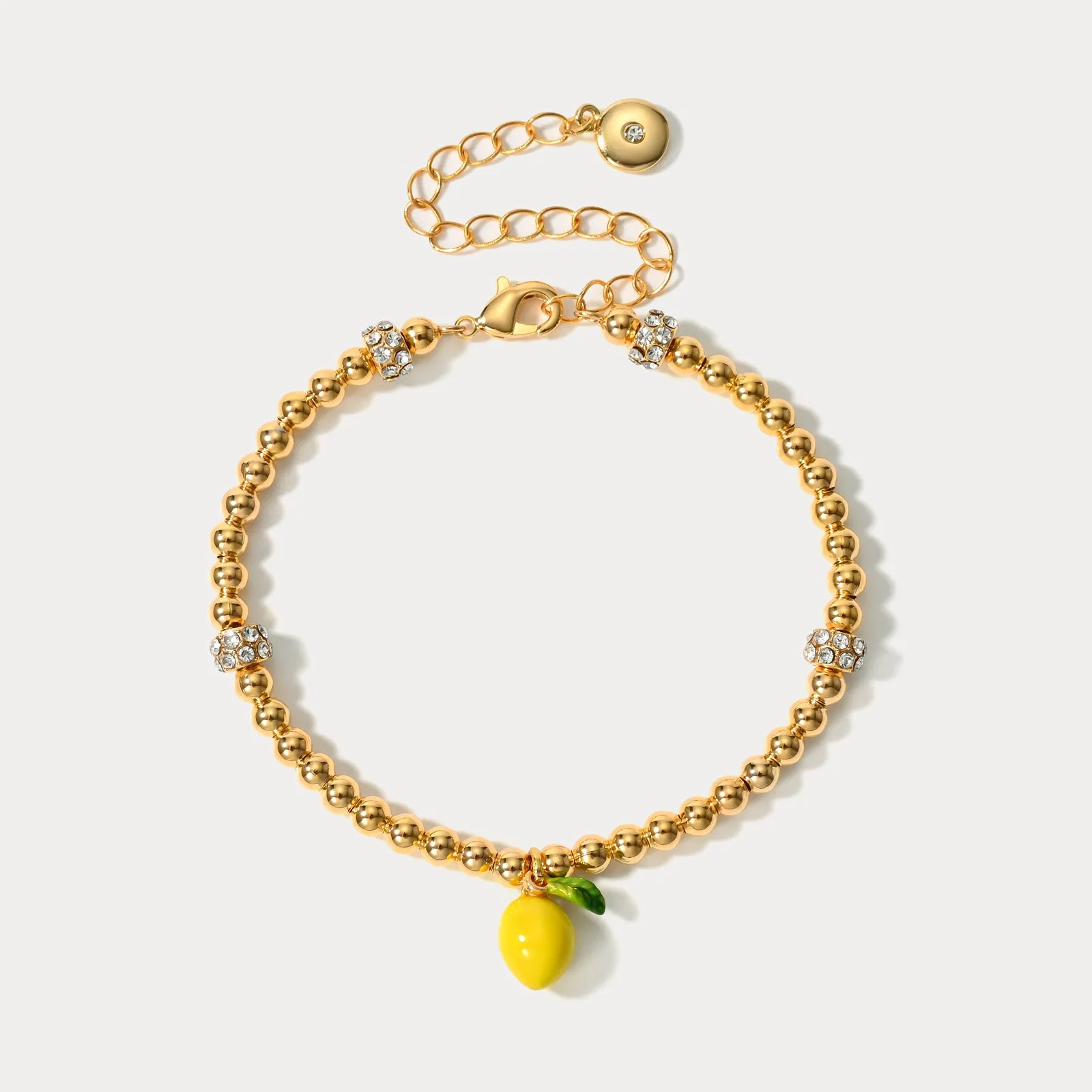Lemon Beads Bracelet sold by Selenichast