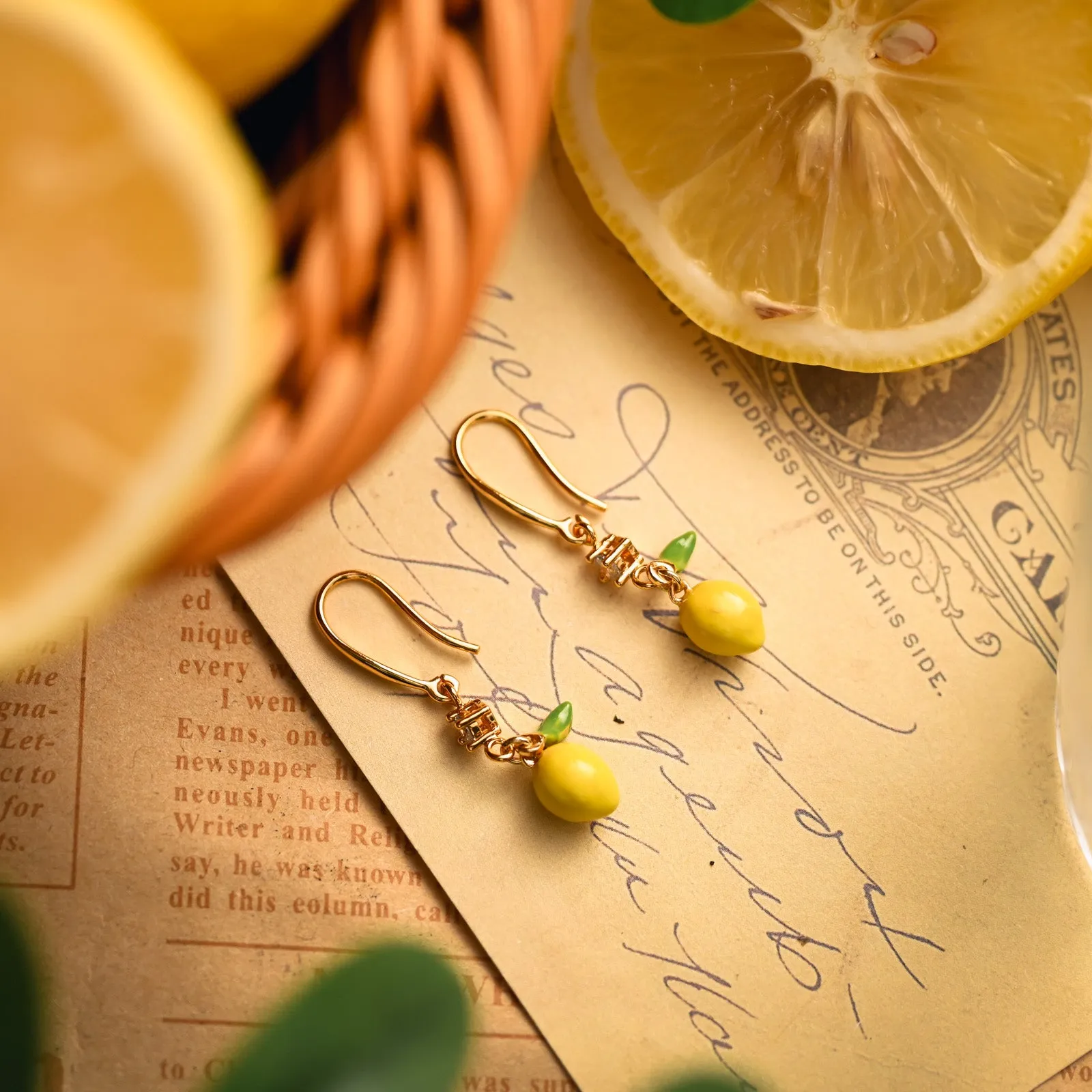 Lemon Earrings sold by Selenichast product image thumbnail 4