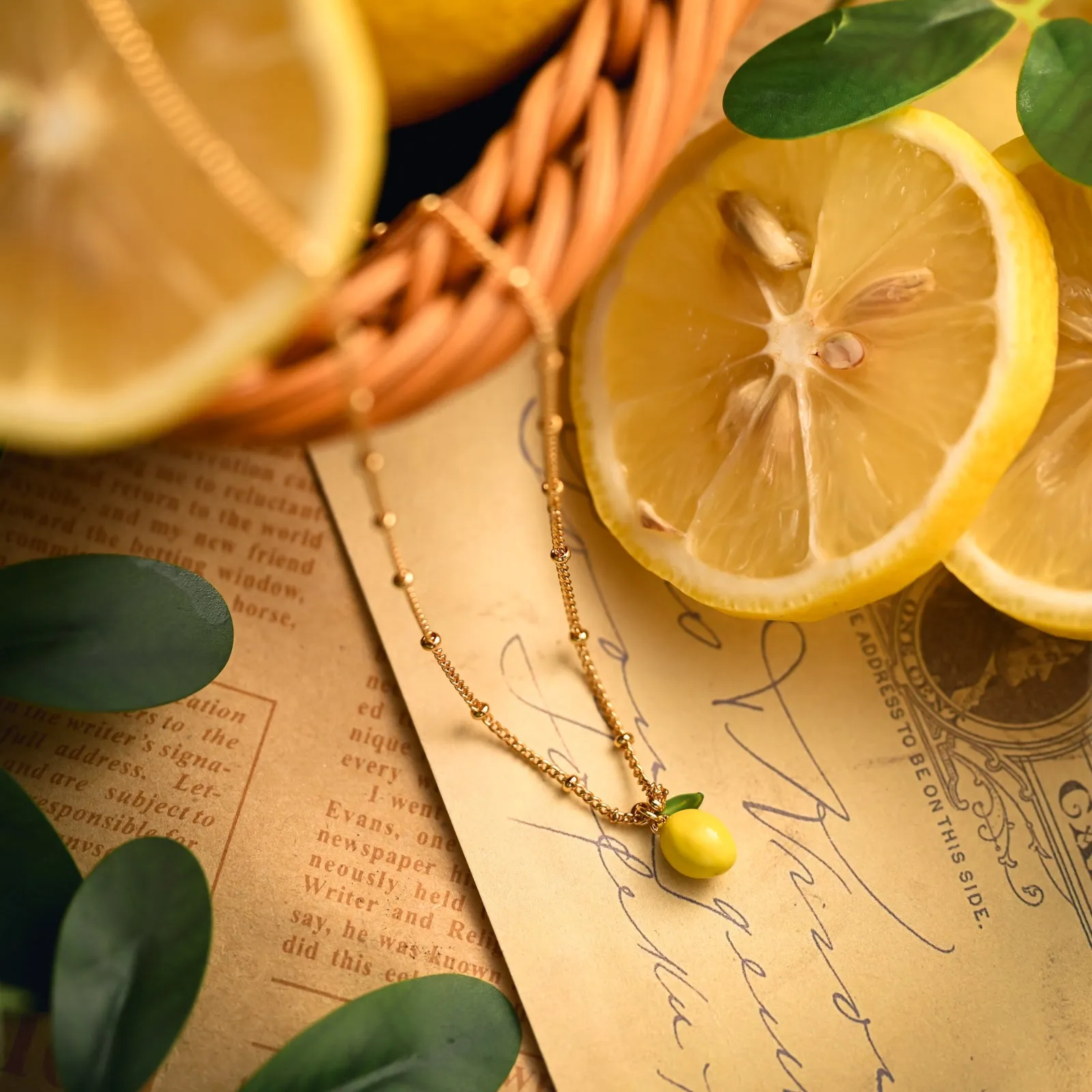 Lemon Necklace sold by Selenichast product image thumbnail 3