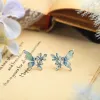Butterfly Flower Earrings sold by Selenichast