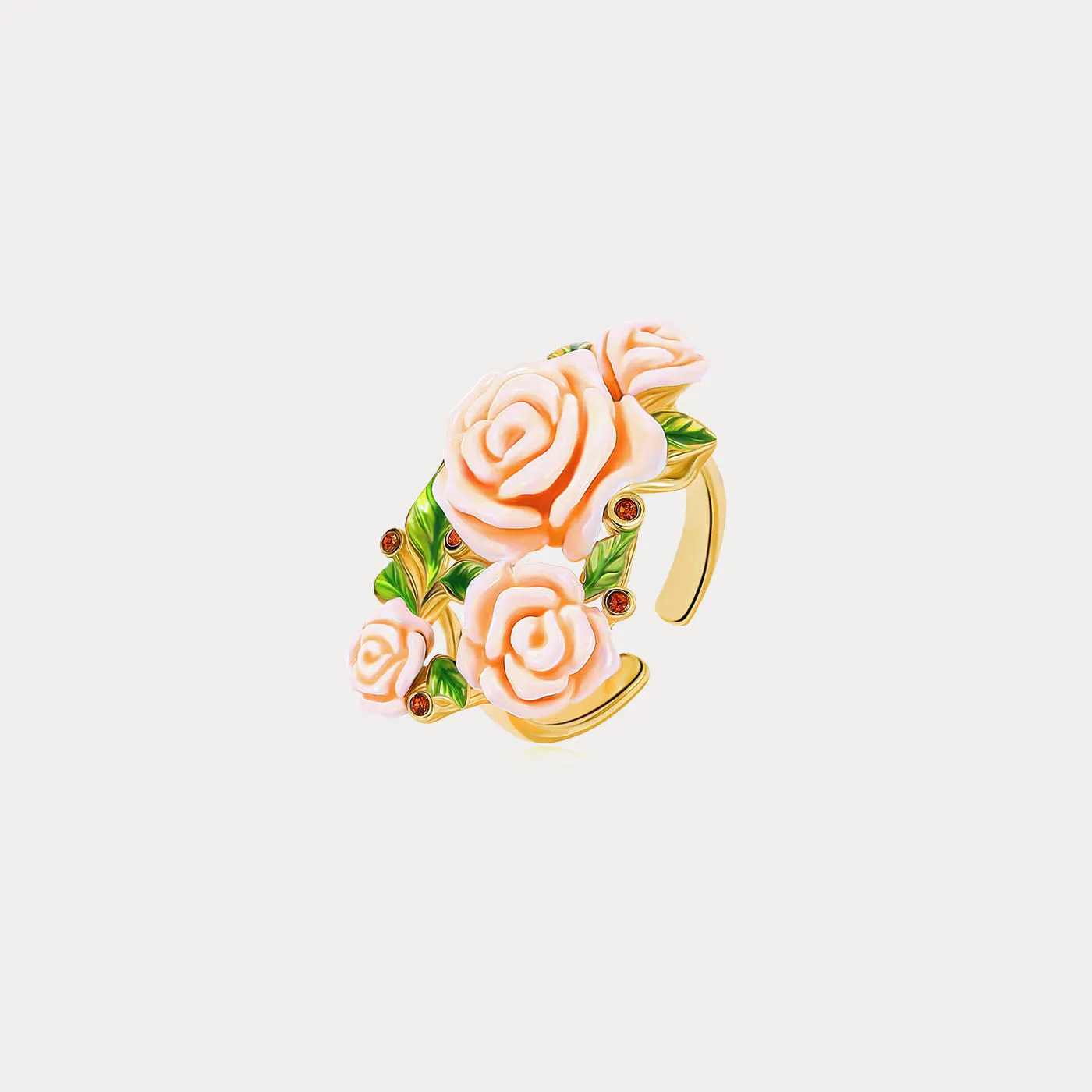 Champagne Rose Ring sold by Selenichast