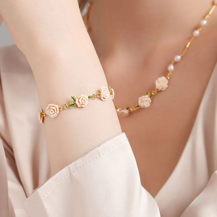 Champagne Rose Pearl Bracelet sold by Selenichast product image thumbnail 4