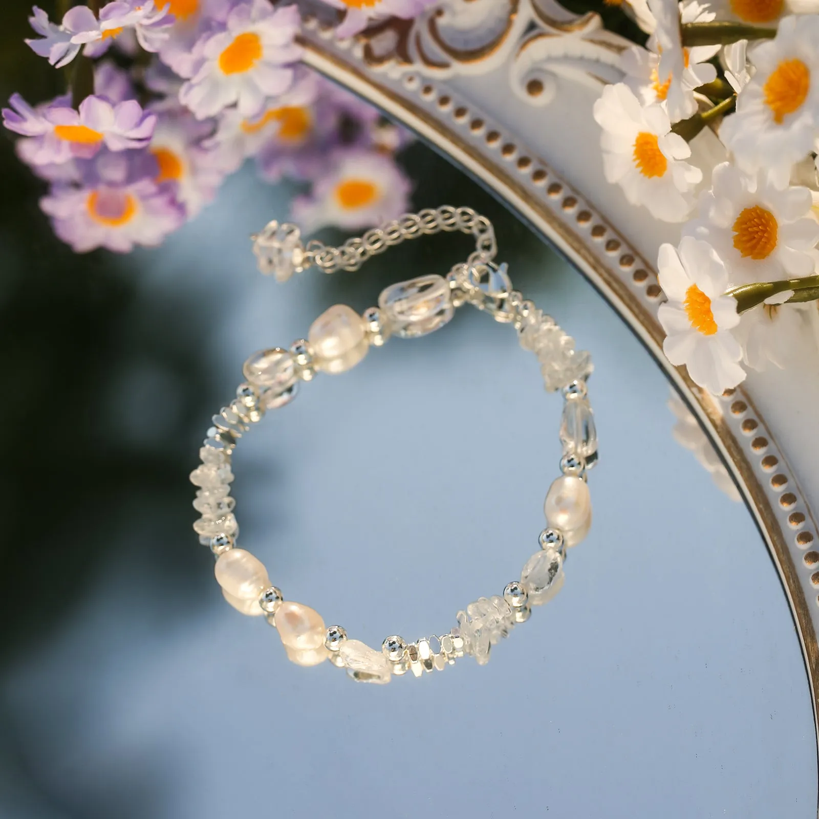 Crystal Beaded Bracelet sold by Selenichast product image thumbnail 4