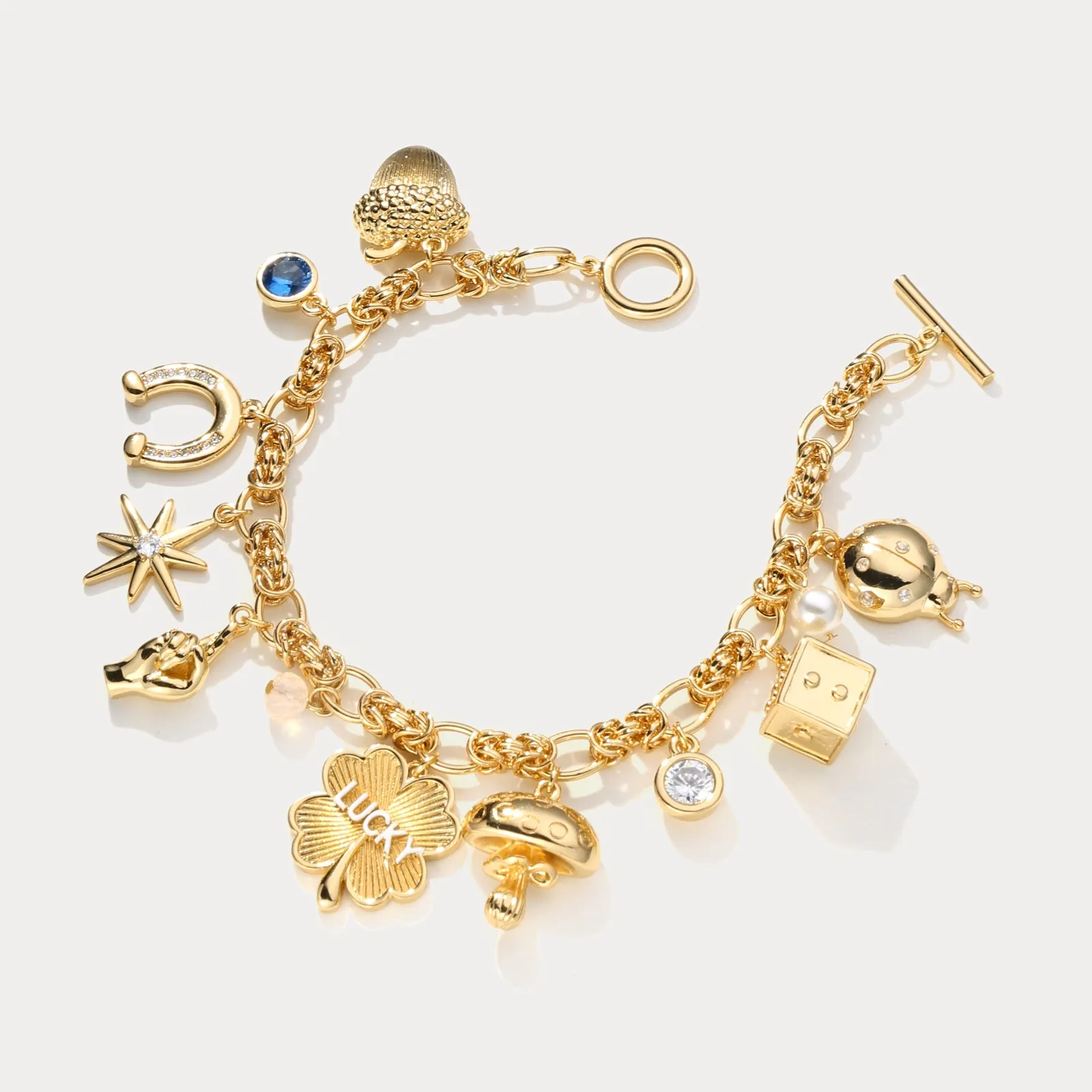 Lucky Charm Bracelet sold by Selenichast product image thumbnail 4