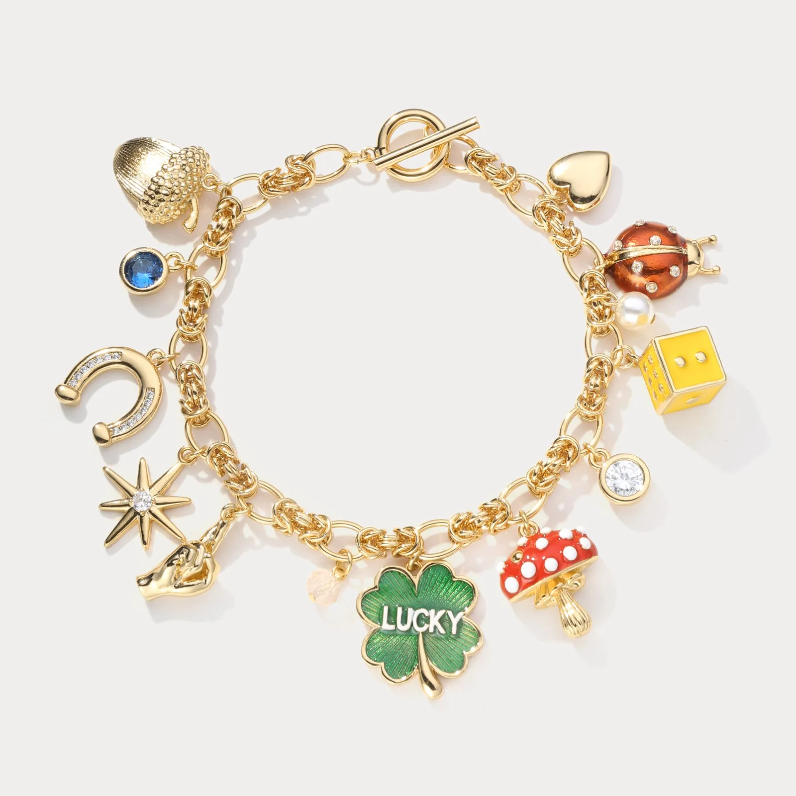 Lucky Charm Bracelet sold by Selenichast