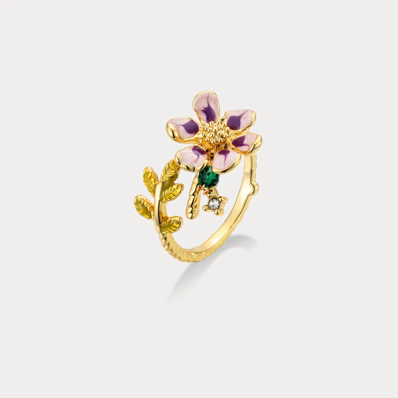 Flower Leaf Ring sold by Selenichast