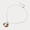 Strawberry Heart Shaped Necklace sold by Selenichast