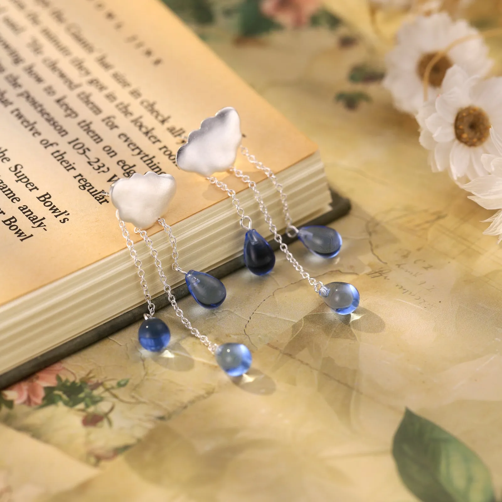 Rain Drop Earrings sold by Selenichast product image thumbnail 2