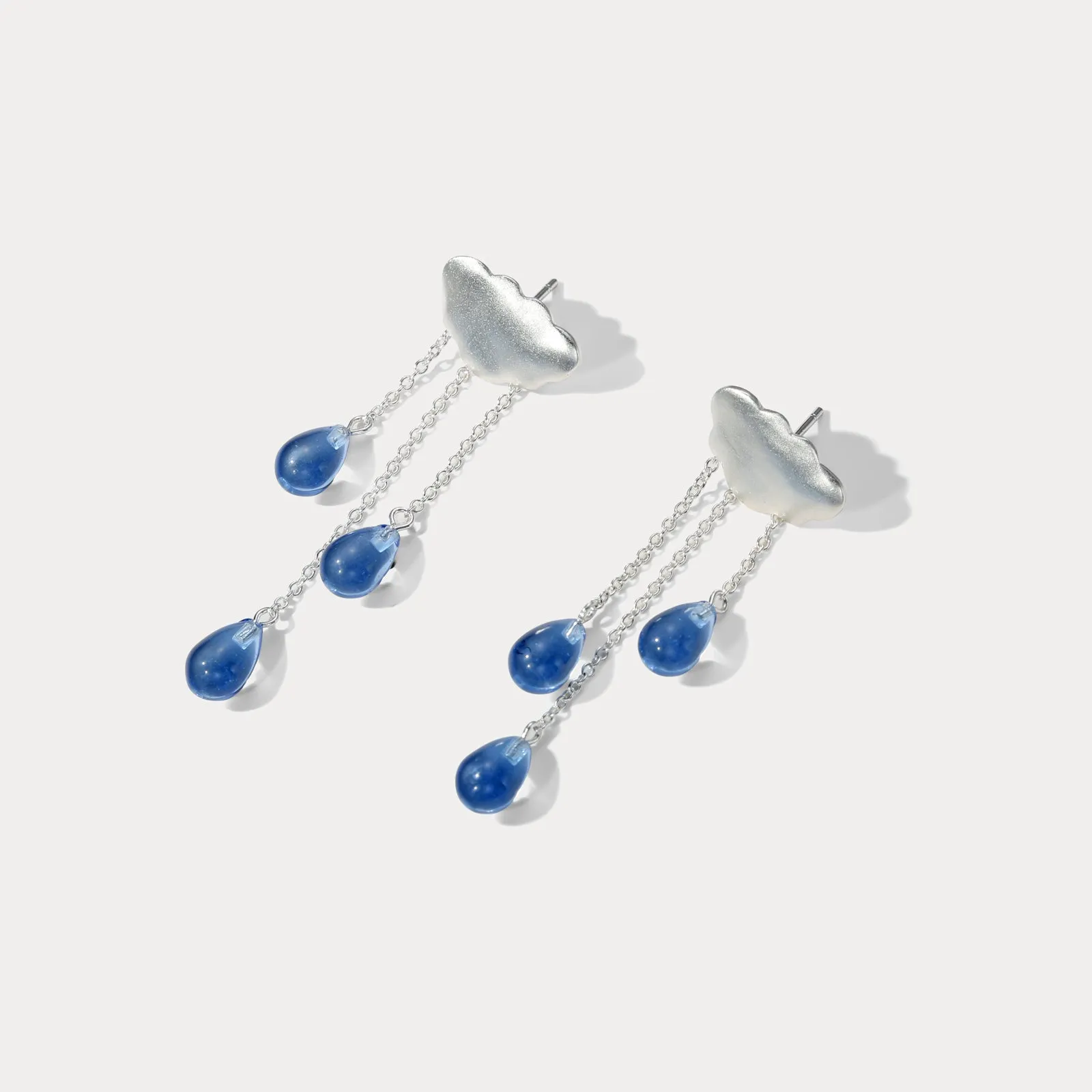 Rain Drop Earrings sold by Selenichast product image thumbnail 3