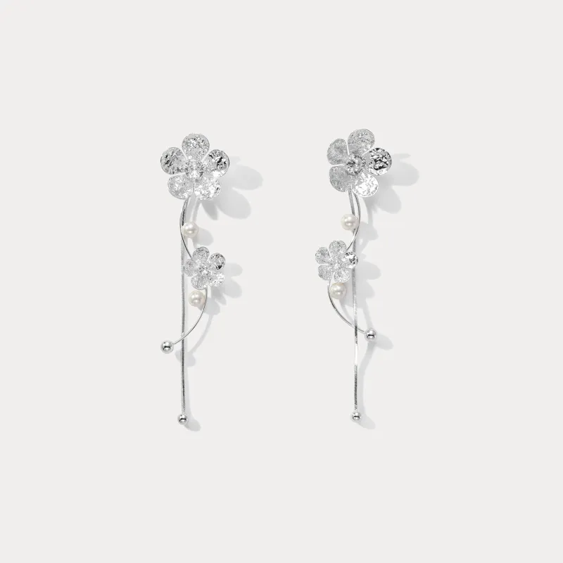 Flowers Tassel Earrings sold by Selenichast