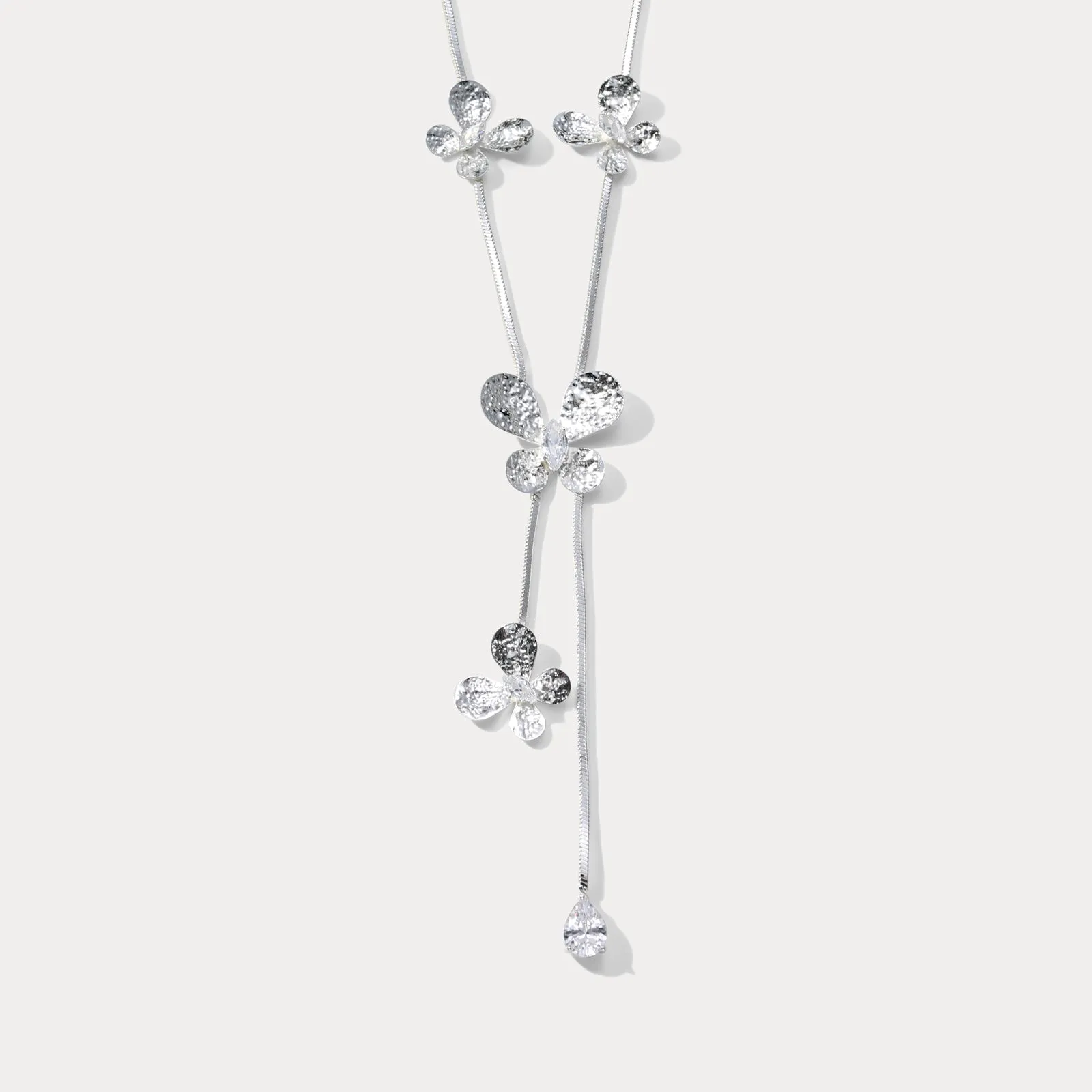 Flowers Tassel Necklace sold by Selenichast