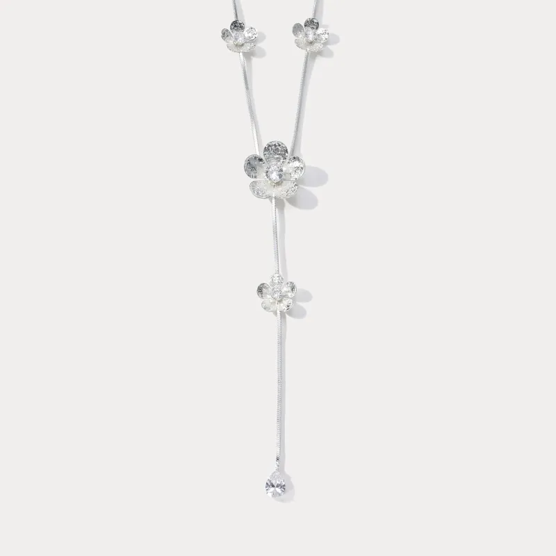 Flowers Dangling Necklace sold by Selenichast