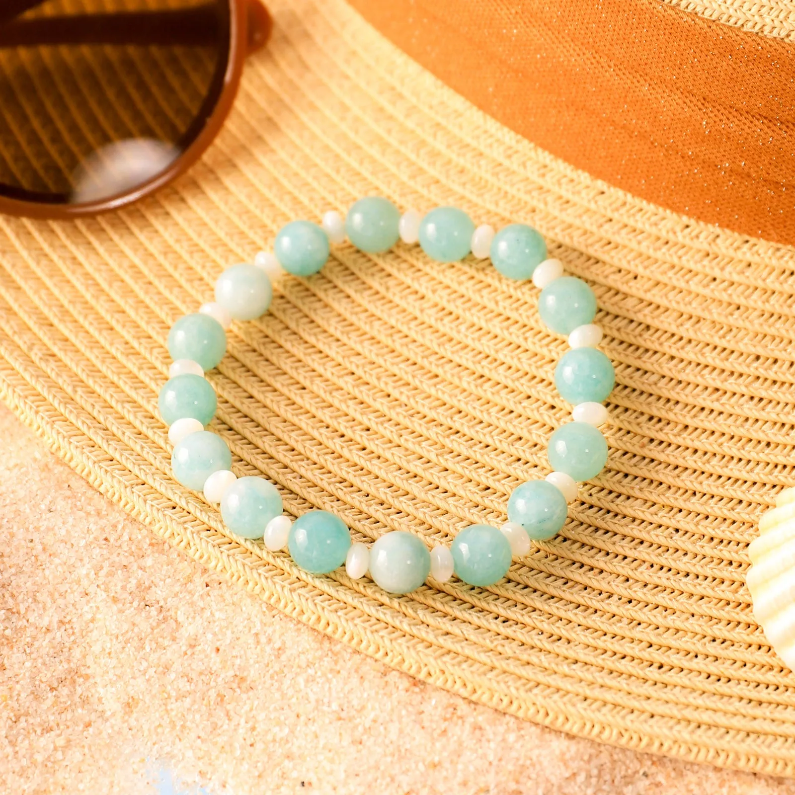 Turquoise Bead Bracelet sold by Selenichast product image thumbnail 3