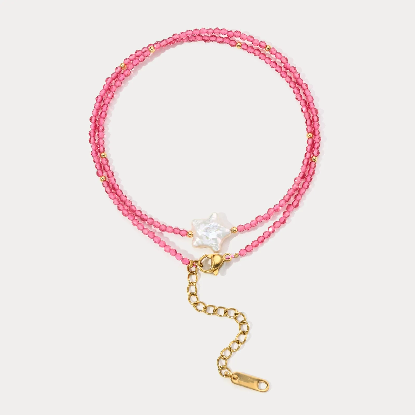 Star Pearl Bead Necklace sold by Selenichast product image thumbnail 4