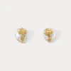 Rose Pearl Earrings sold by Selenichast