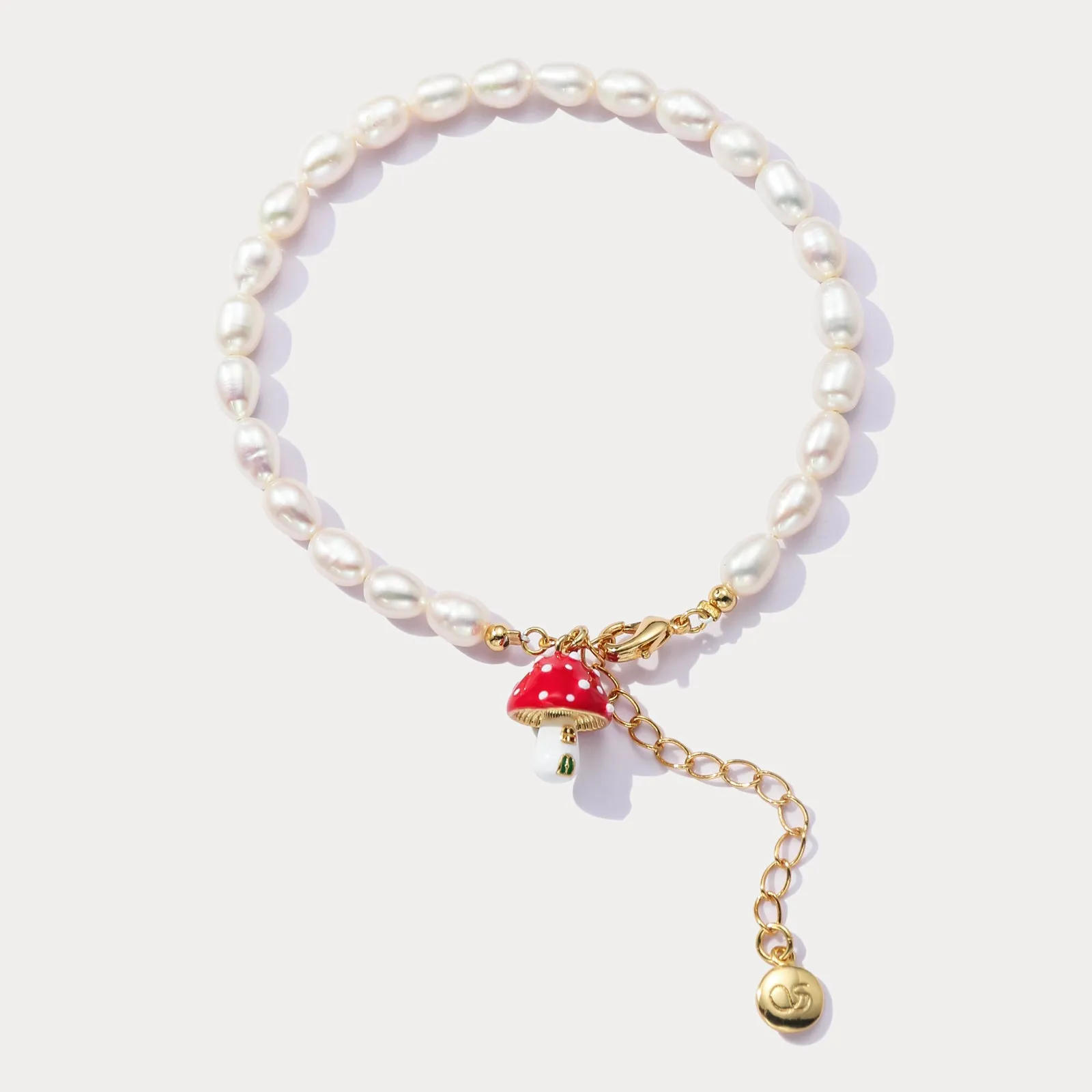 Mushroom Pearl Bracelet sold by Selenichast