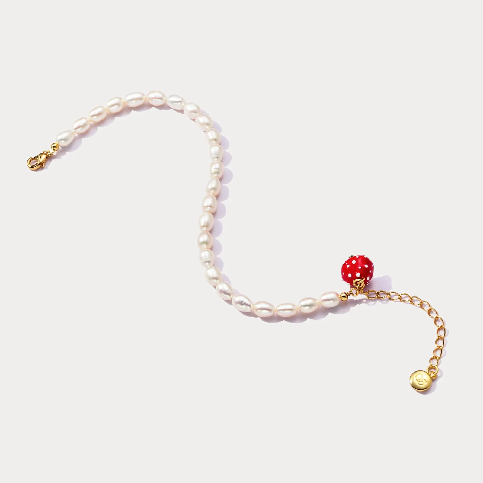 Mushroom Pearl Bracelet sold by Selenichast product image thumbnail 5