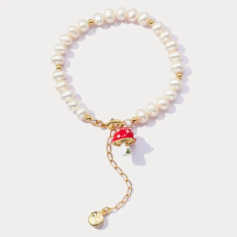 Mushroom Pearls Bracelet sold by Selenichast