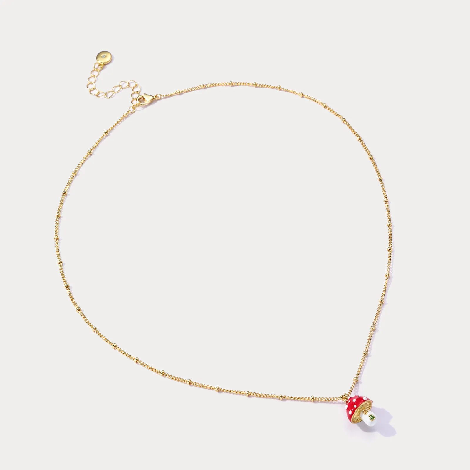 Mushroom Necklace sold by Selenichast product image thumbnail 4