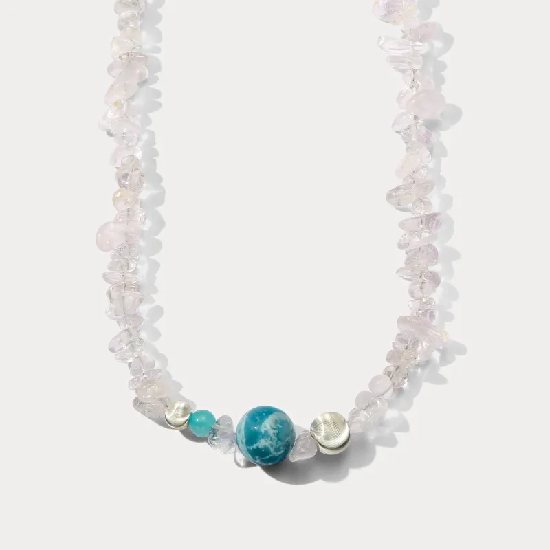 Larimar Bead Necklace sold by Selenichast