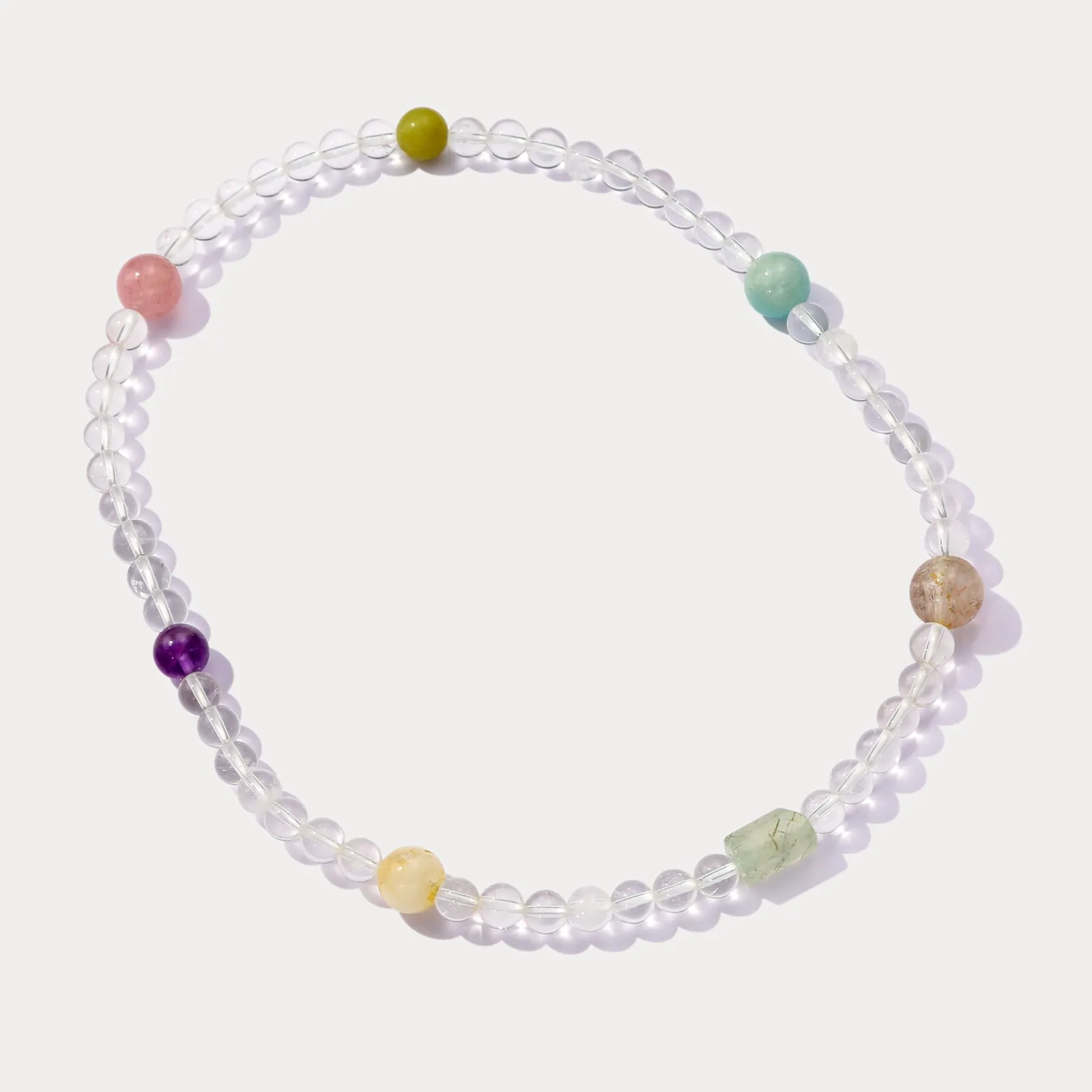 Clear Quartz Beaded Bracelet sold by Selenichast product image thumbnail 2