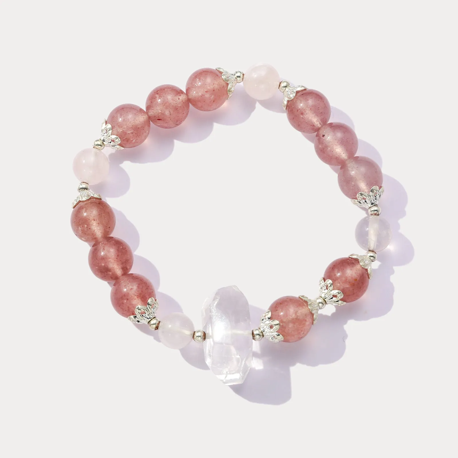 Strawberry Quartz Bracelet sold by Selenichast