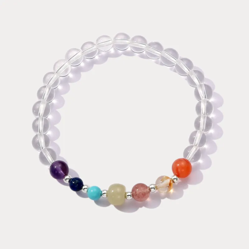 Clear Quartz Crystal Bracelet sold by Selenichast