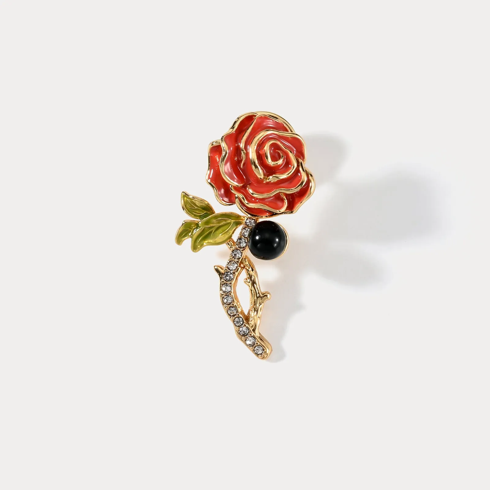 Rose Brooch sold by Selenichast