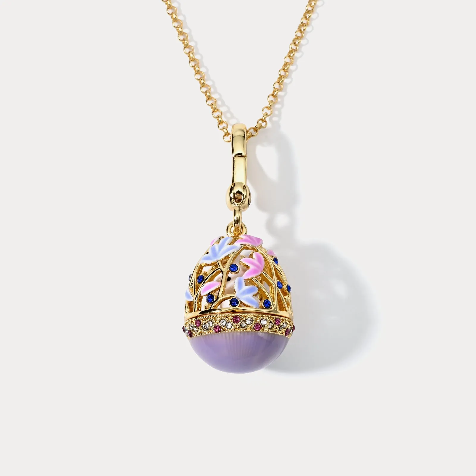 Rabbit Egg Locket Necklace sold by Selenichast product image thumbnail 2