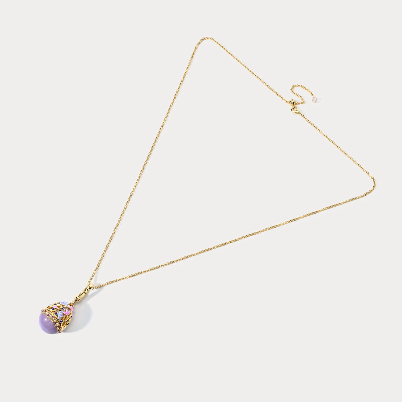 Rabbit Egg Locket Necklace sold by Selenichast product image thumbnail 5