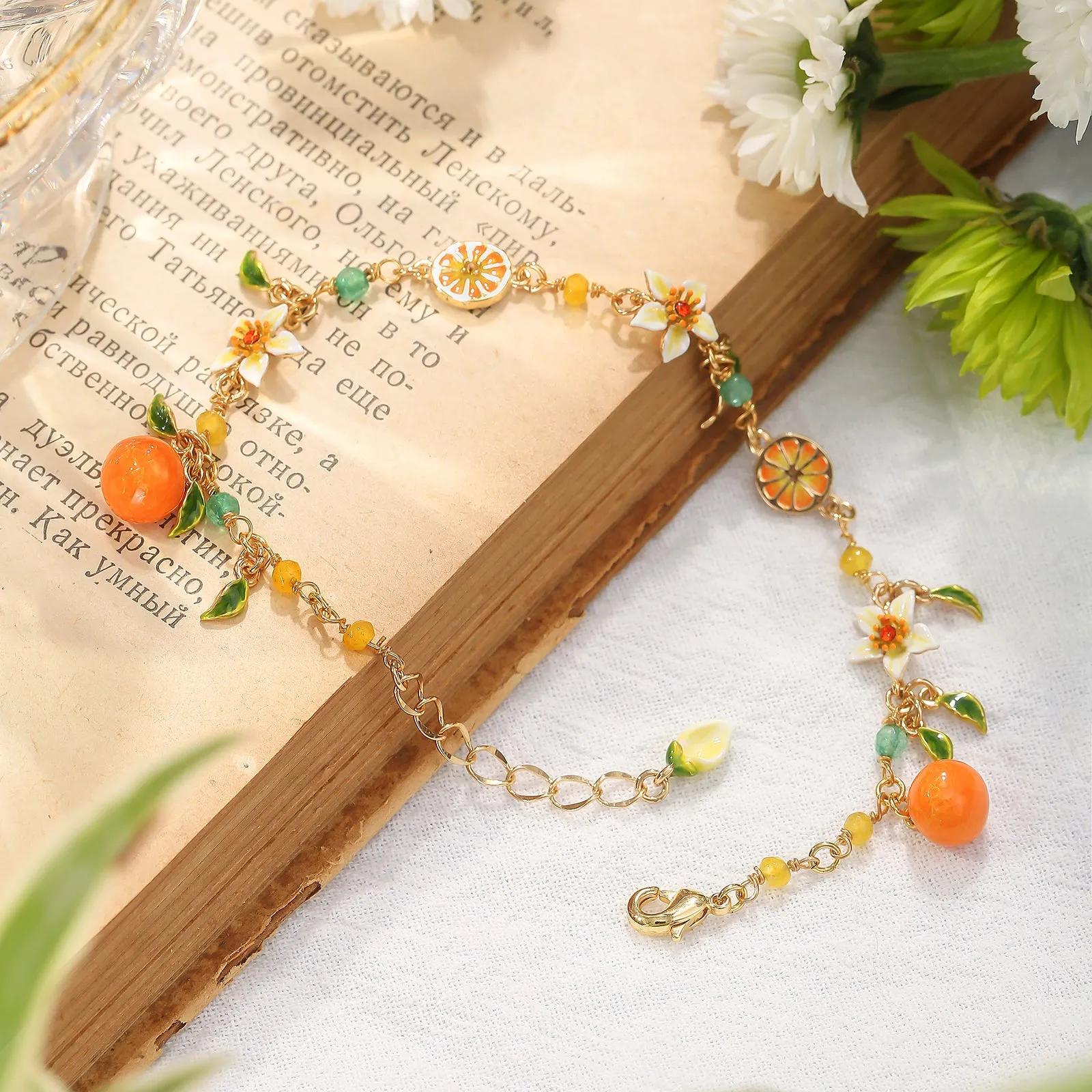 Orange Blossom Bracelet sold by Selenichast product image thumbnail 2
