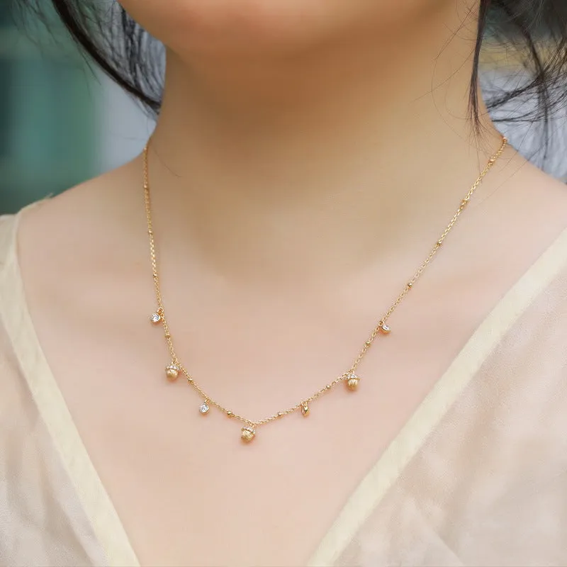 Pinecone Charm Necklace sold by Selenichast product image thumbnail 2