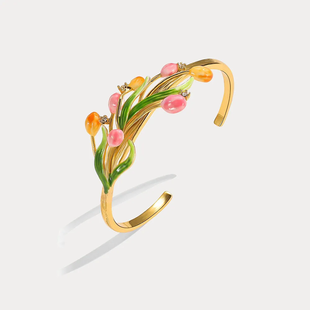 Tulip Jewelry Set with Gift Wrapping sold by Selenichast product image thumbnail 5