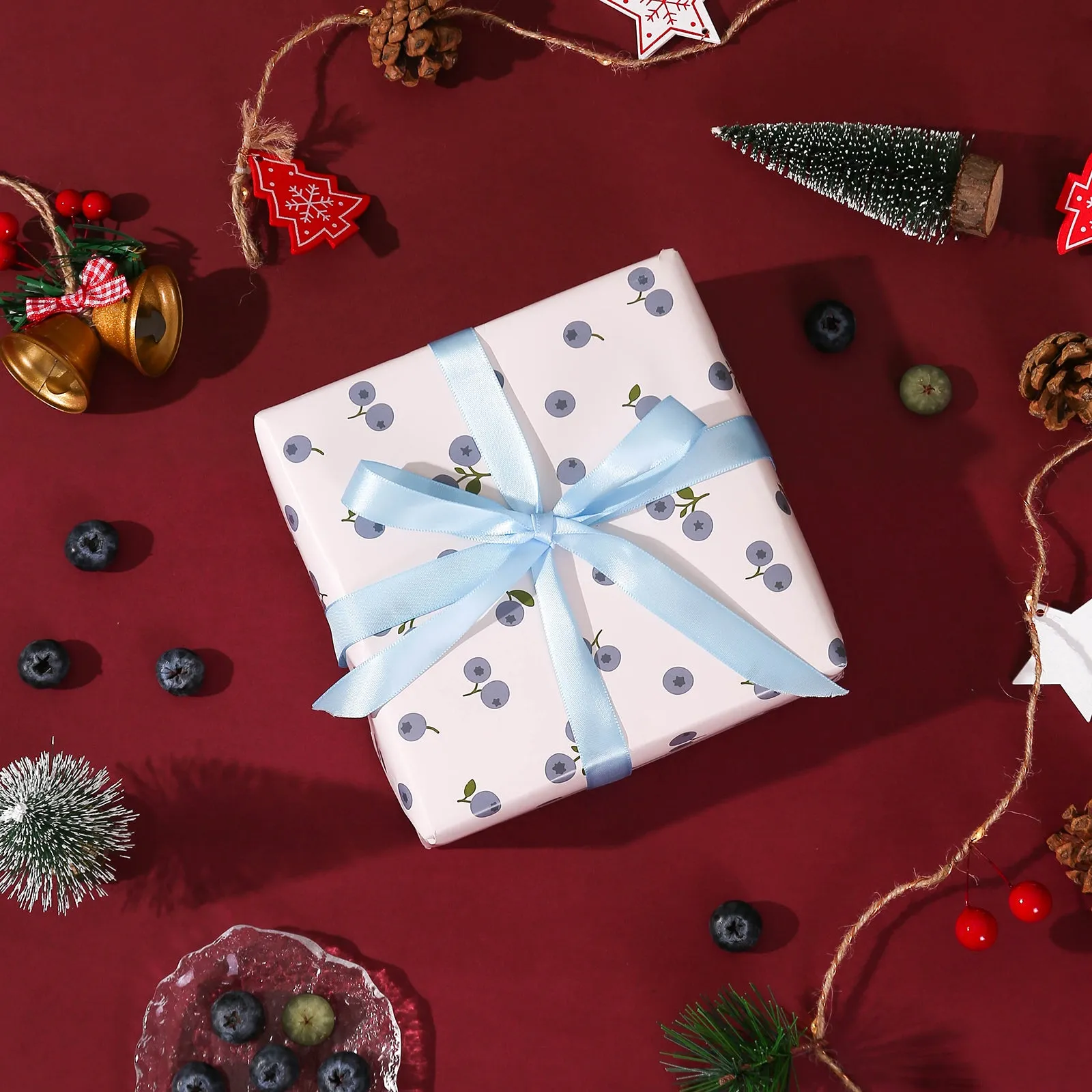 Blueberry Gift Wrapping sold by Selenichast product image thumbnail 2