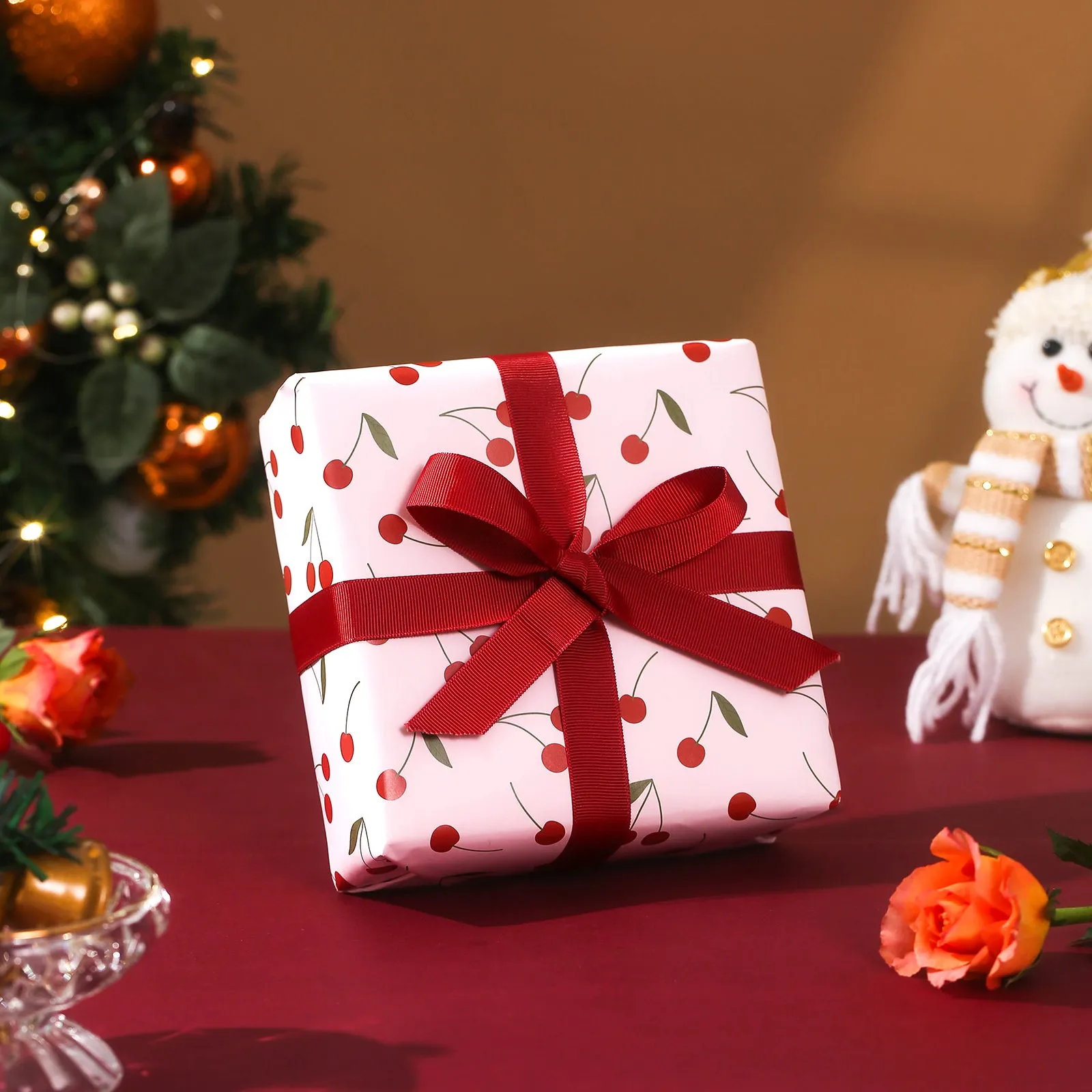 Cherry Gift Wrapping sold by Selenichast product image thumbnail 2