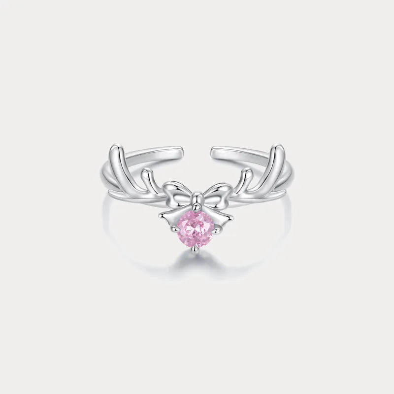 Silver Bow Antler Ring sold by Selenichast