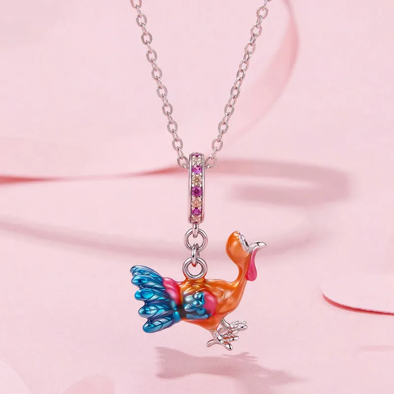 Thanksgiving Turkey Necklace sold by Selenichast