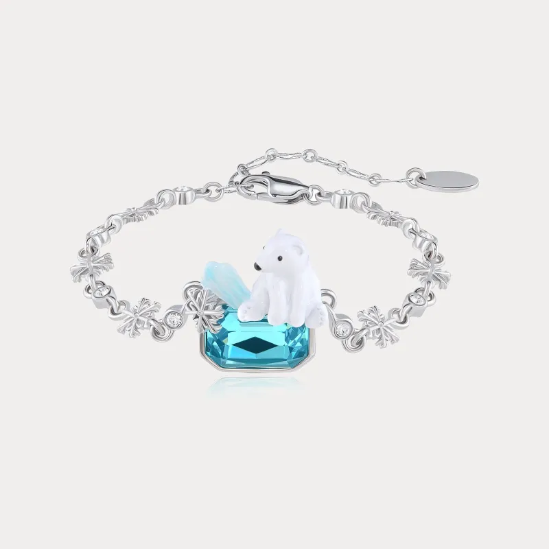 Snowflake Polar Bear Bracelet sold by Selenichast