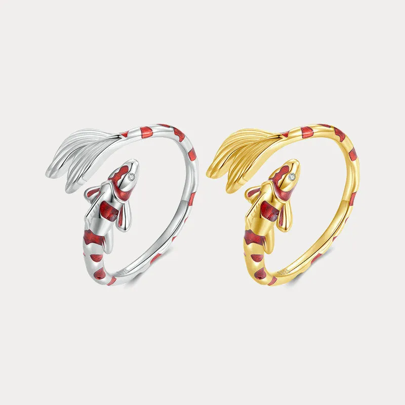 Lucky Koi Ring sold by Selenichast