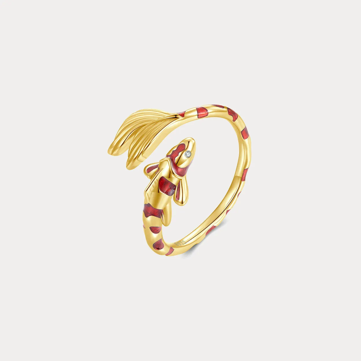 Lucky Koi Ring sold by Selenichast product image thumbnail 2