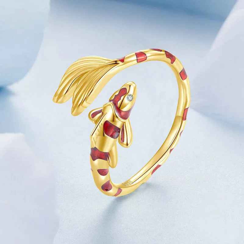 Lucky Koi Ring sold by Selenichast product image thumbnail 4
