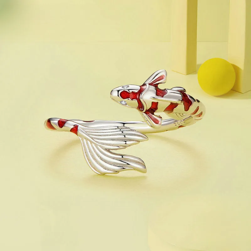 Lucky Koi Ring sold by Selenichast product image thumbnail 5