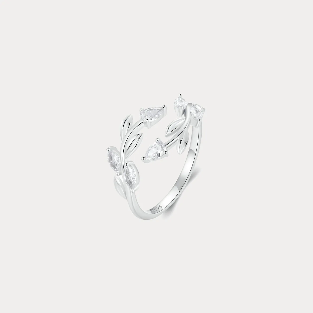 Silver Leaf Ring sold by Selenichast