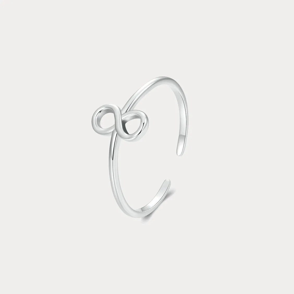 Silver Infinity Ring sold by Selenichast