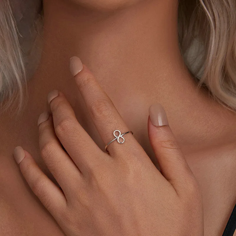 Silver Infinity Ring sold by Selenichast product image thumbnail 3
